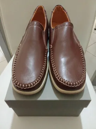 Mocassini uomo marrone