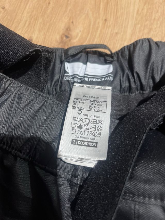 Pantalón de nieve Wedze Talla 14 añosa