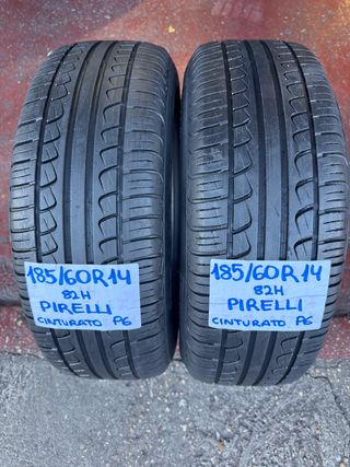 2 Neumáticos Pirelli 185/60R14 82H Cinturato P6