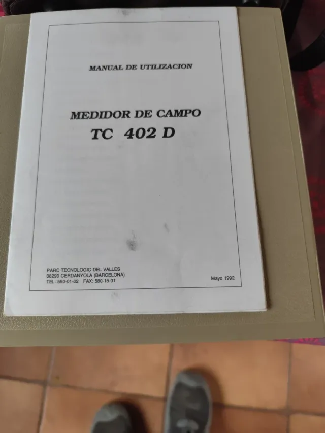 Medidor de Campo Sadelta TC 402 D