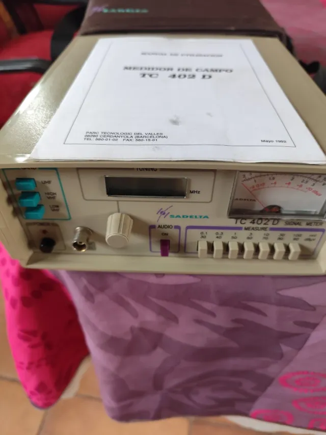 Medidor de Campo Sadelta TC 402 D