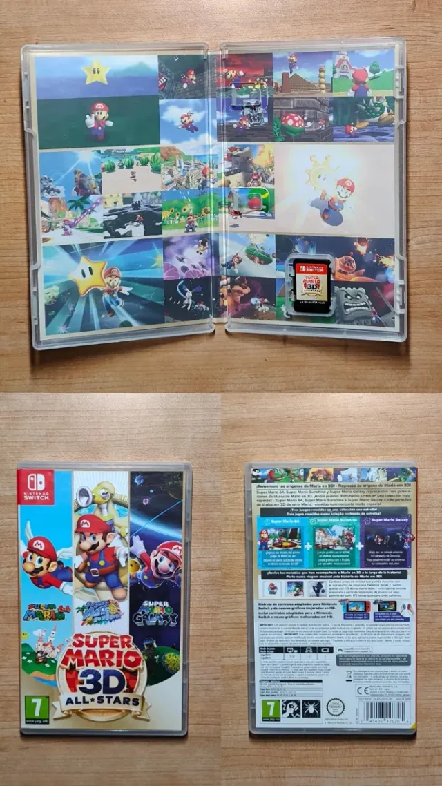Nintendo Switch con Caja + Super Mario 3D All Star
