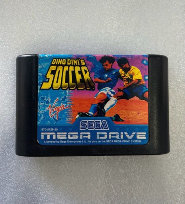 Cartucho Sega Mega Drive Dino Dini’s Soccer