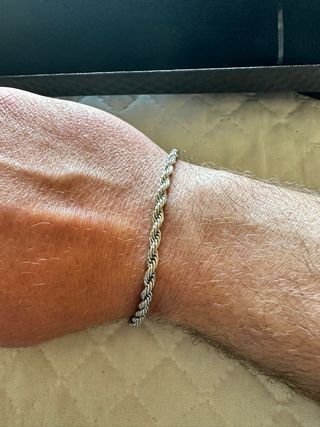 Bracciale a Corda Argento