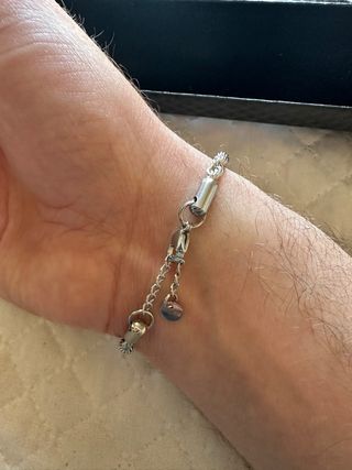 Bracciale a Corda Argento