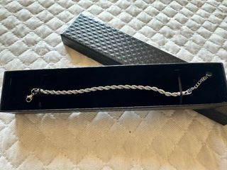 Bracciale a Corda Argento