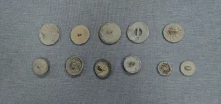 Lote de botones antiguos