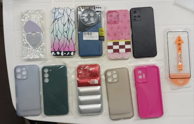 Lote de 10 fundas para móvil