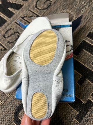 Scarpette ginnastica ritmica bianche taglia 26