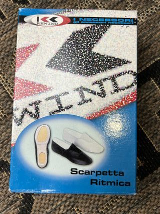 Scarpette ginnastica ritmica bianche taglia 26