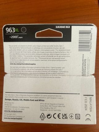 Cartuccia inchiostro HP 963XL Nero