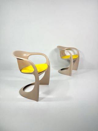 Silla “Casalino” Alexander Begge 1973 Vintage.