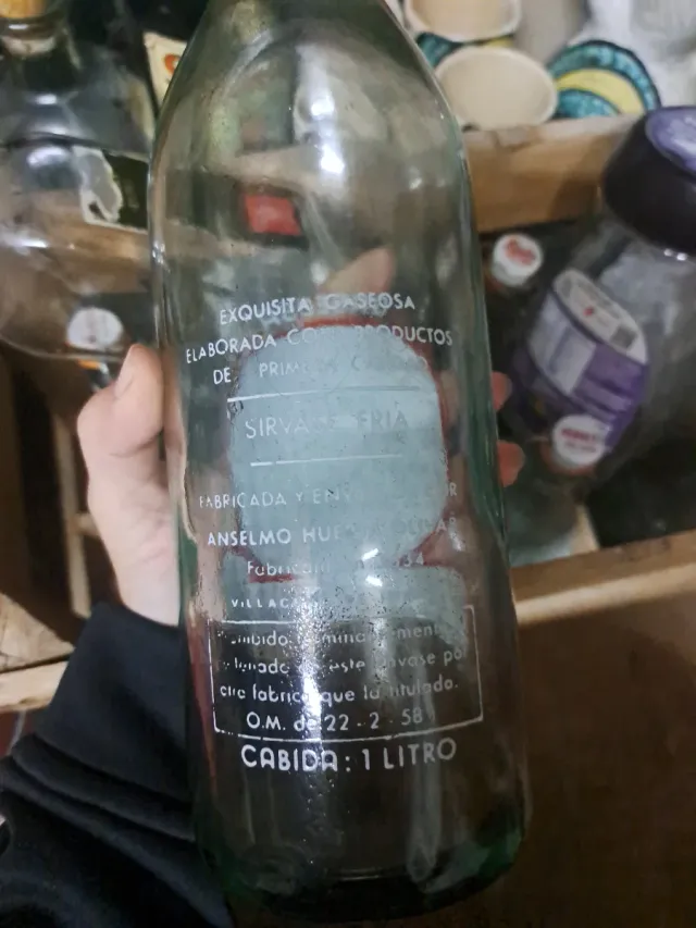 Bottiglia Gassosa Angel Peralta