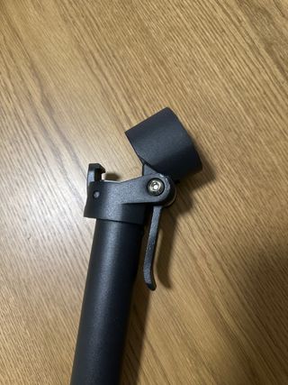 Manillar plegable negro para patinete