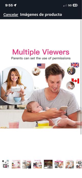 Vigilabebés Simyke con pantalla 2.8