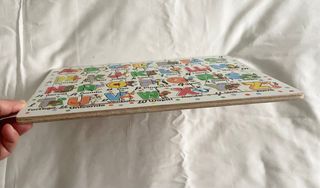 Puzzle Alfabeto Spagnolo Montessori Animali