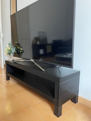 Mueble TV negro-marrón