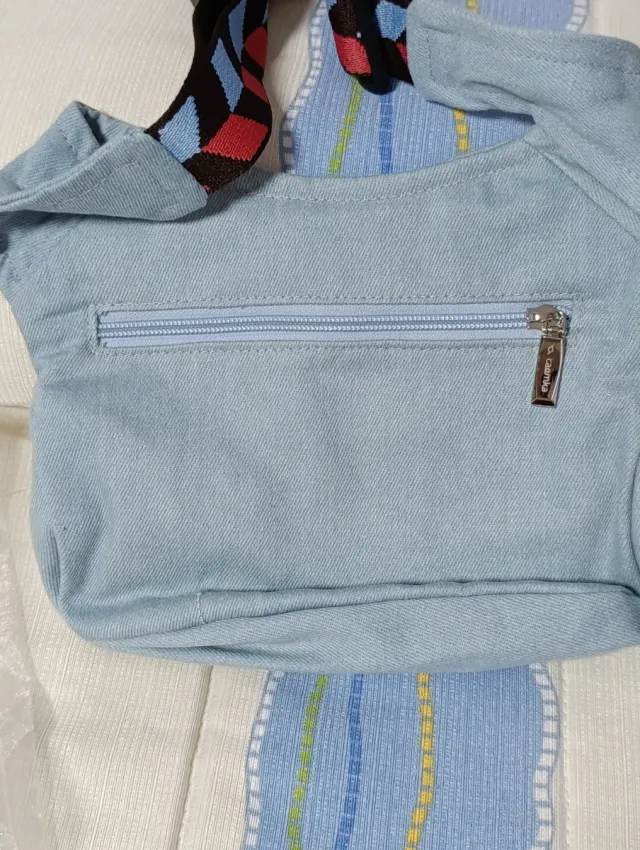 Riñonera Vaquera Caomka con Cuentas