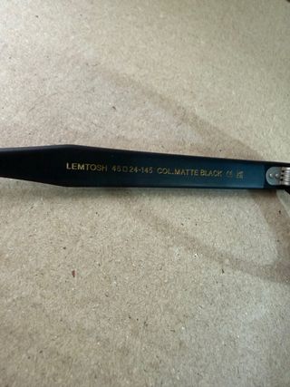 Moscot Lemtosh Occhiali nero mat