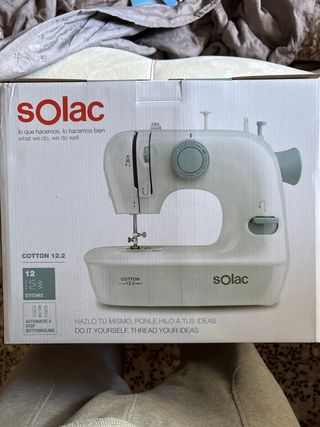 Máquina de coser Solac Cotton 12.2