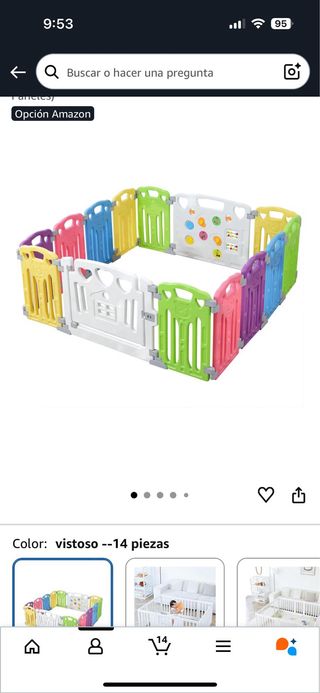 Parque infantil para bebés y niños