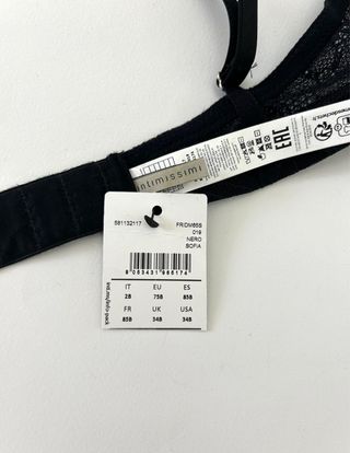 Reggiseno Intimissimi nero 85B nuovo