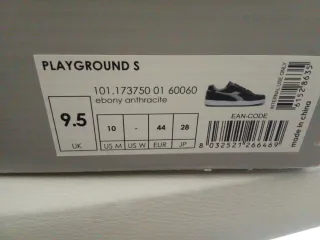 Sneakers uomo Diadora blu e grigio sula bianca