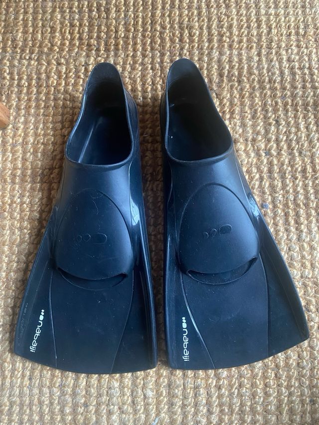 Aletas de natación Nabaiji negras