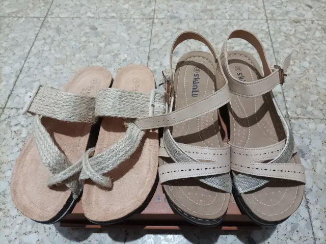 Lote Sandalias Verano Mujer Talla 37