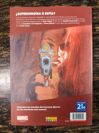 Marvel dark: el lado oscuro 01 - la viuda negra