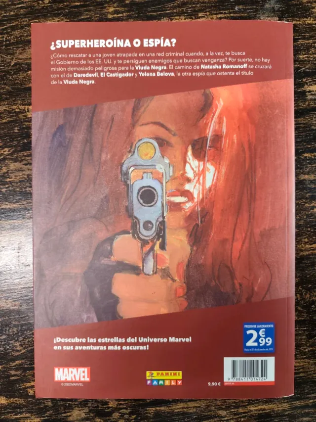 Marvel dark: el lado oscuro 01 - la viuda negra