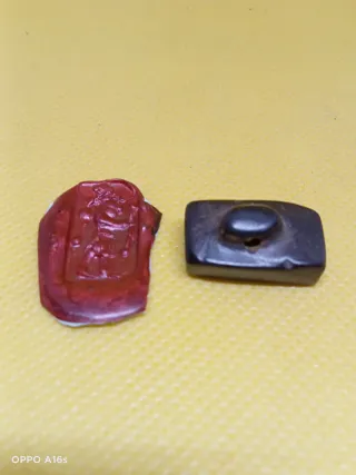 Sello piedra medieval bonito