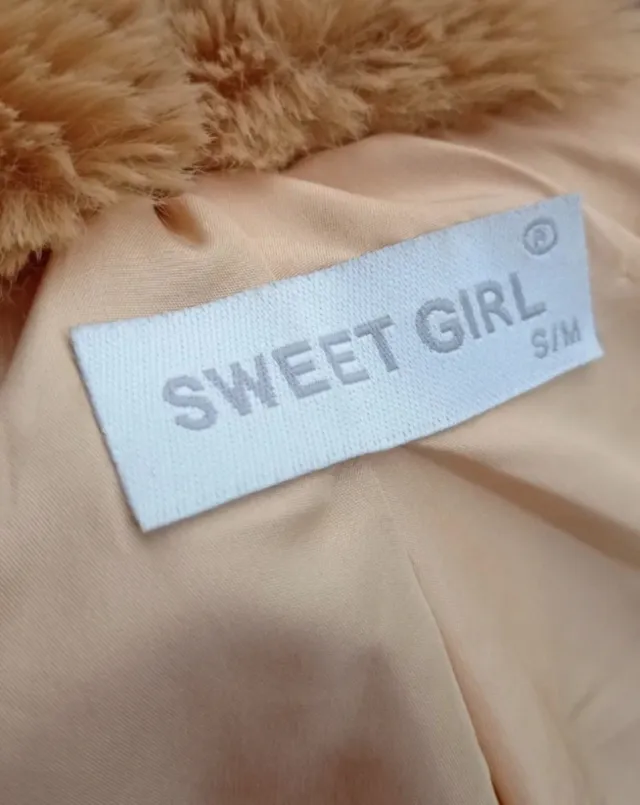 Abrigo pelo nuevo Sweet Girl Talla S/M