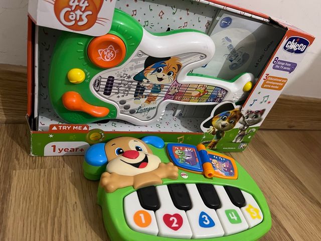 Guitarra y Piano 44 Gatos Chicco