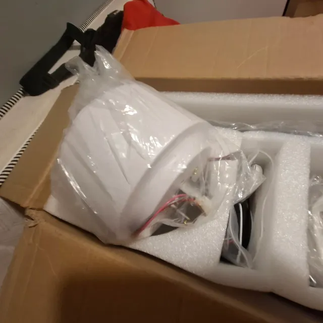 Ventilador de techo con mando y luces