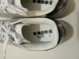 Diadora sneakers donna glitter argento