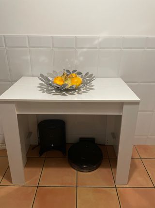 Mesa de cocina extensible con 4 sillas