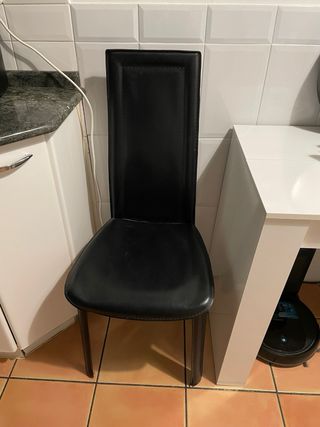 Mesa de cocina extensible con 4 sillas