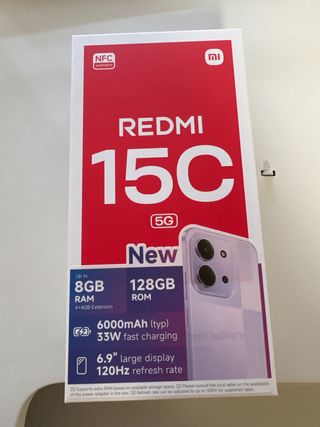Xiaomi Redmi 15C 5G 128GB Precintado Nuevo