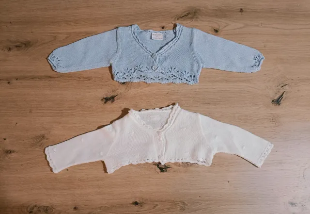 2 Chaquetitas Neck & Neck 6-12 meses
