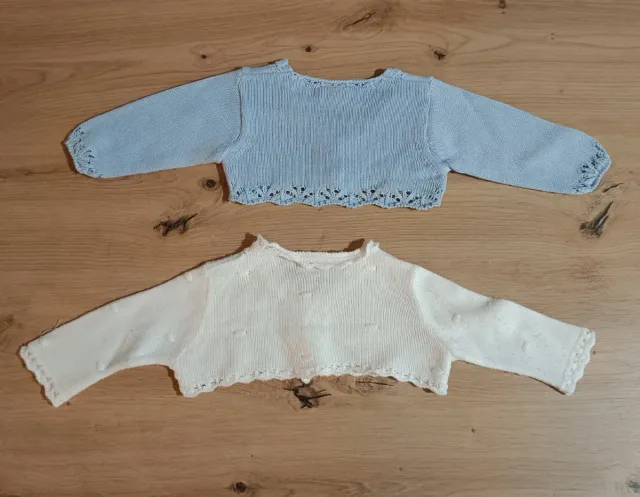 2 Chaquetitas Neck & Neck 6-12 meses