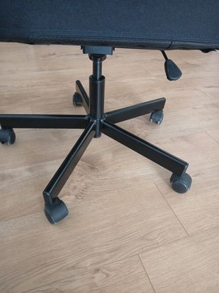 Silla de escritorio negra