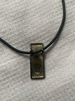 Collar Tous Negro y Dorado