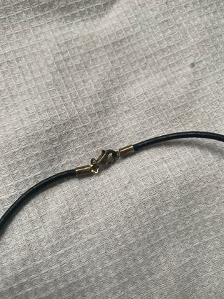 Collar Tous Negro y Dorado