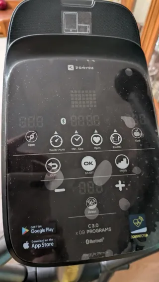 Elíptica Domyos C30 Bluetooth 9 Programas