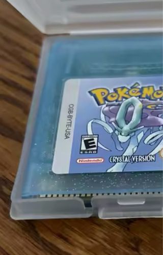 Pokemon Crystal Version Game Boy RPG