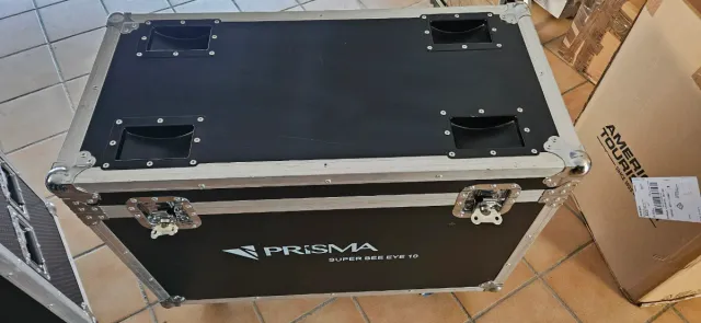 Baúl Flight Case Iluminación Ruedas