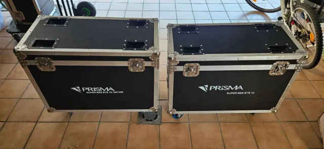 Baúl Flight Case Iluminación Ruedas