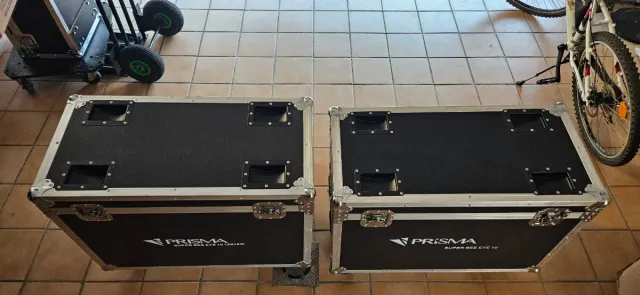 Baúl Flight Case Iluminación Ruedas