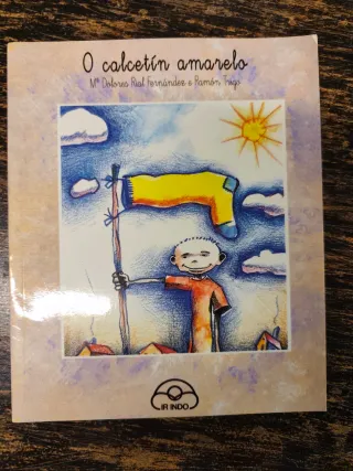 O calcetín amarelo (O Parrulo) (Spanish Edition)